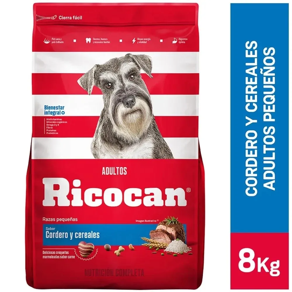 Ricocan Cordero y Cereales 8kg
